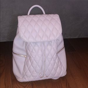 Lavender Vera Bradley Leather Backpack.